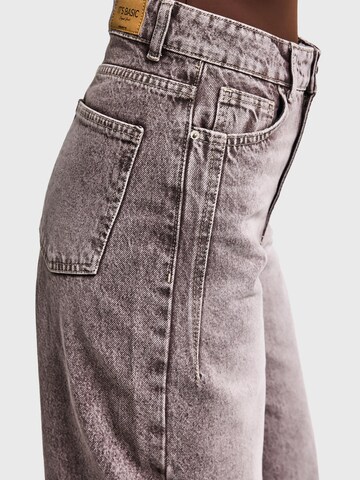 Wide Leg Jean 'Olea Wide High Rise Jeans' IT'S BASIC en marron