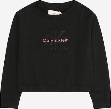 Calvin Klein Jeans Svetr – černá: přední strana