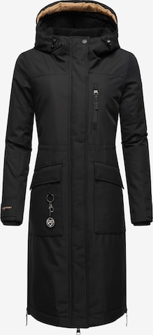 Ragwear Raincoat 'Refutura Remake' in Black: front