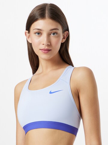 NIKE Regular Sports bra in Blue: front