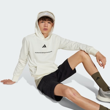 ADIDAS SPORTSWEAR Sports sweatshirt 'Slogan' in White