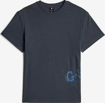 G-STAR Shirt in Blauw: voorkant