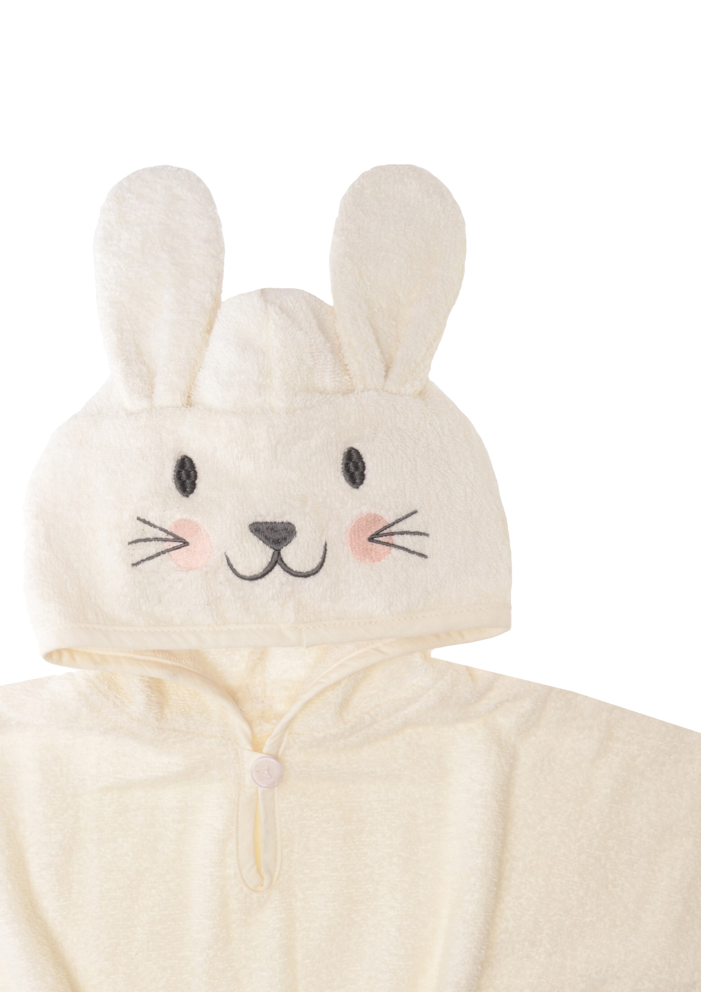LILIPUT Badeponcho 'Hase' in Weiß