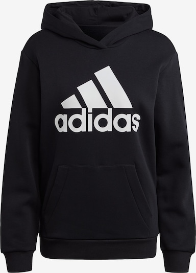 ADIDAS SPORTSWEAR Sportief sweatshirt 'Essentials' in de kleur Zwart / Wit, Productweergave