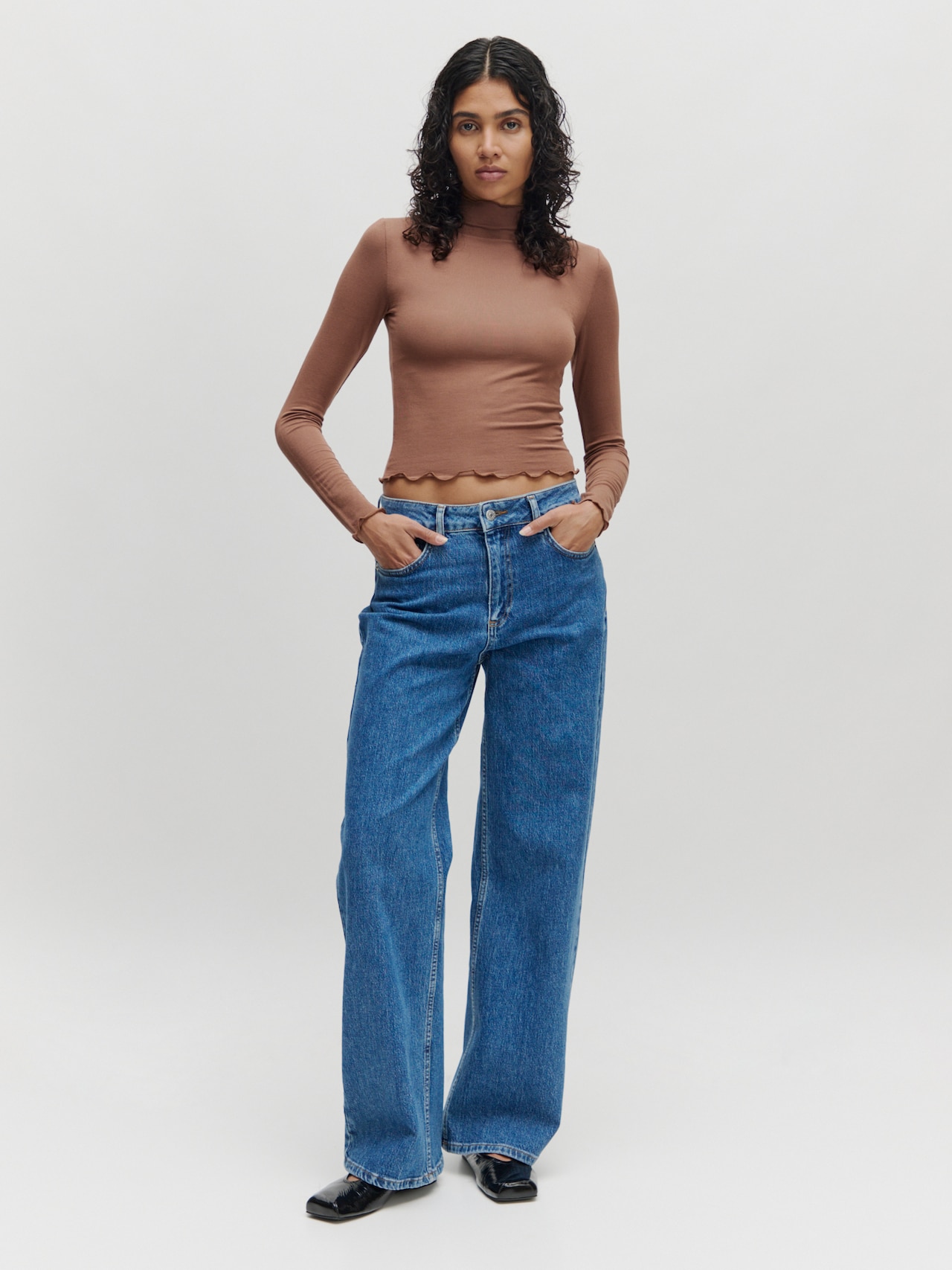 EDITED Produits T-shirt 'Daniela' marron