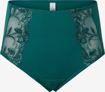 Devoted by Zizzi Slip 'LAVERY' in Green: front