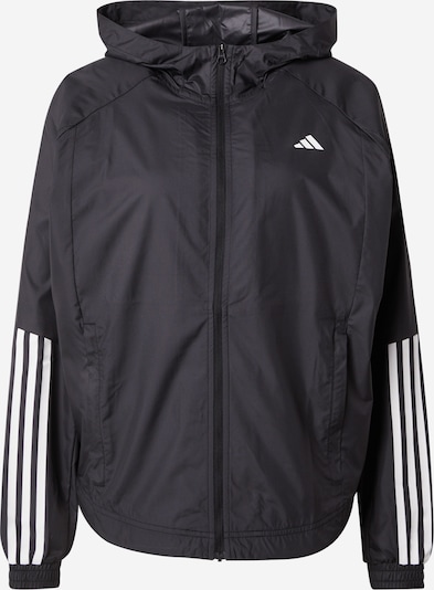 ADIDAS PERFORMANCE Veste de sport 'HYGLM' en noir / blanc, Vue avec produit