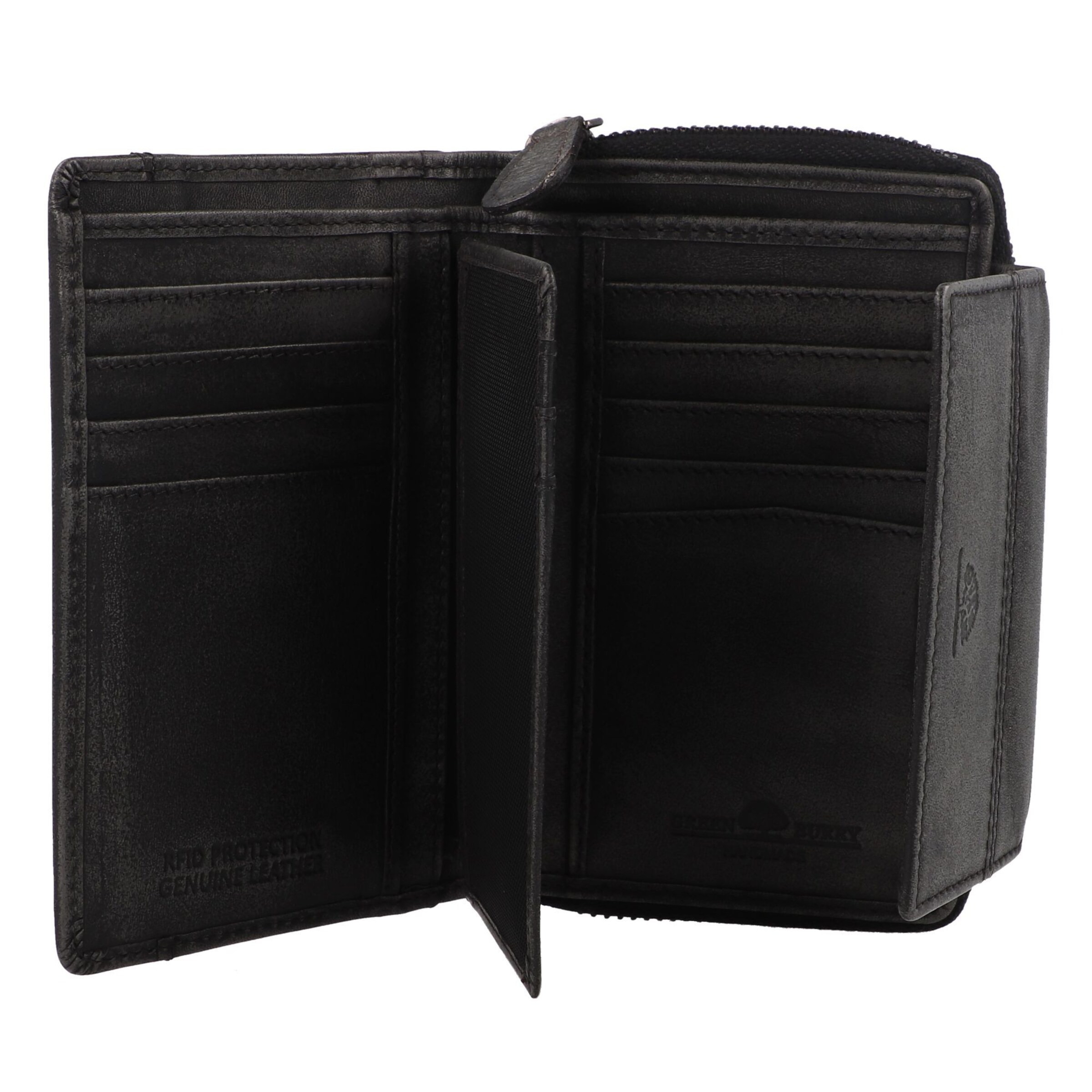 GREENBURRY Wallet 'Distressed' in Grey
