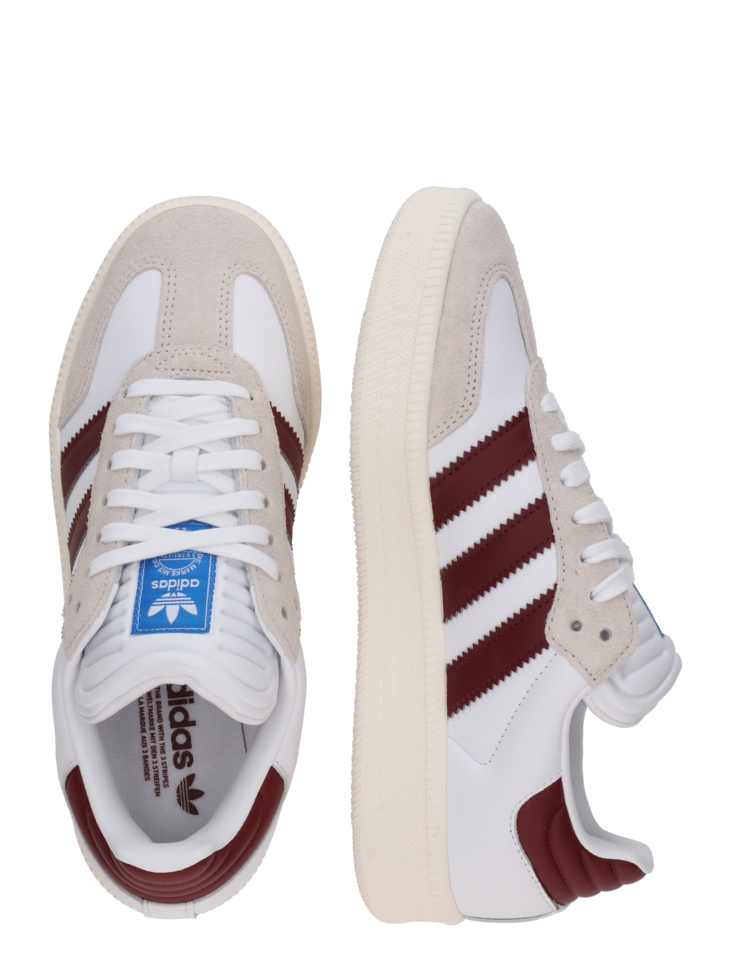 ADIDAS ORIGINALS Platform trainers 'SAMBA XLG' in White