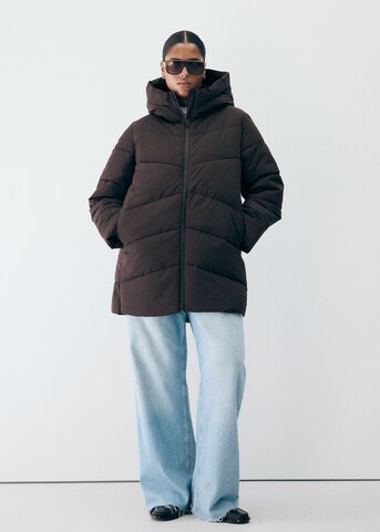 MANGO Winterjas 'TOKYO' in Bruin