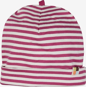 loud + proud Beanie Set: Mütze mit Schlauchschal für Kinder in Pink: predná strana