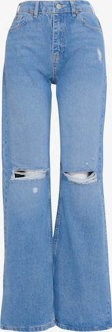 Wide Leg Jean ' Cecile ' FRESHLIONS en bleu : devant