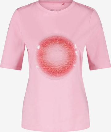 GERRY WEBER Majica | roza barva: sprednja stran