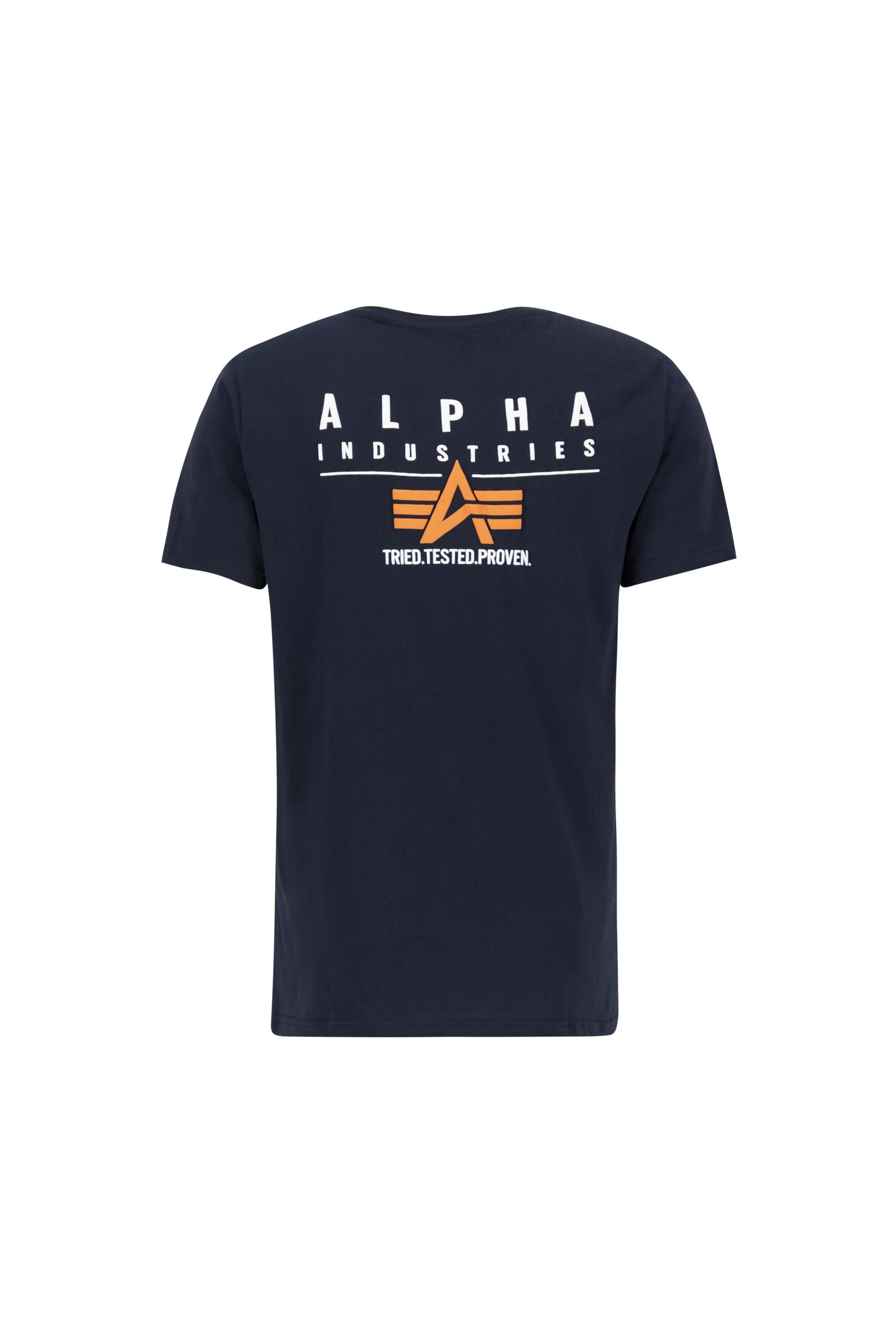 ALPHA INDUSTRIES Тениска в синьо