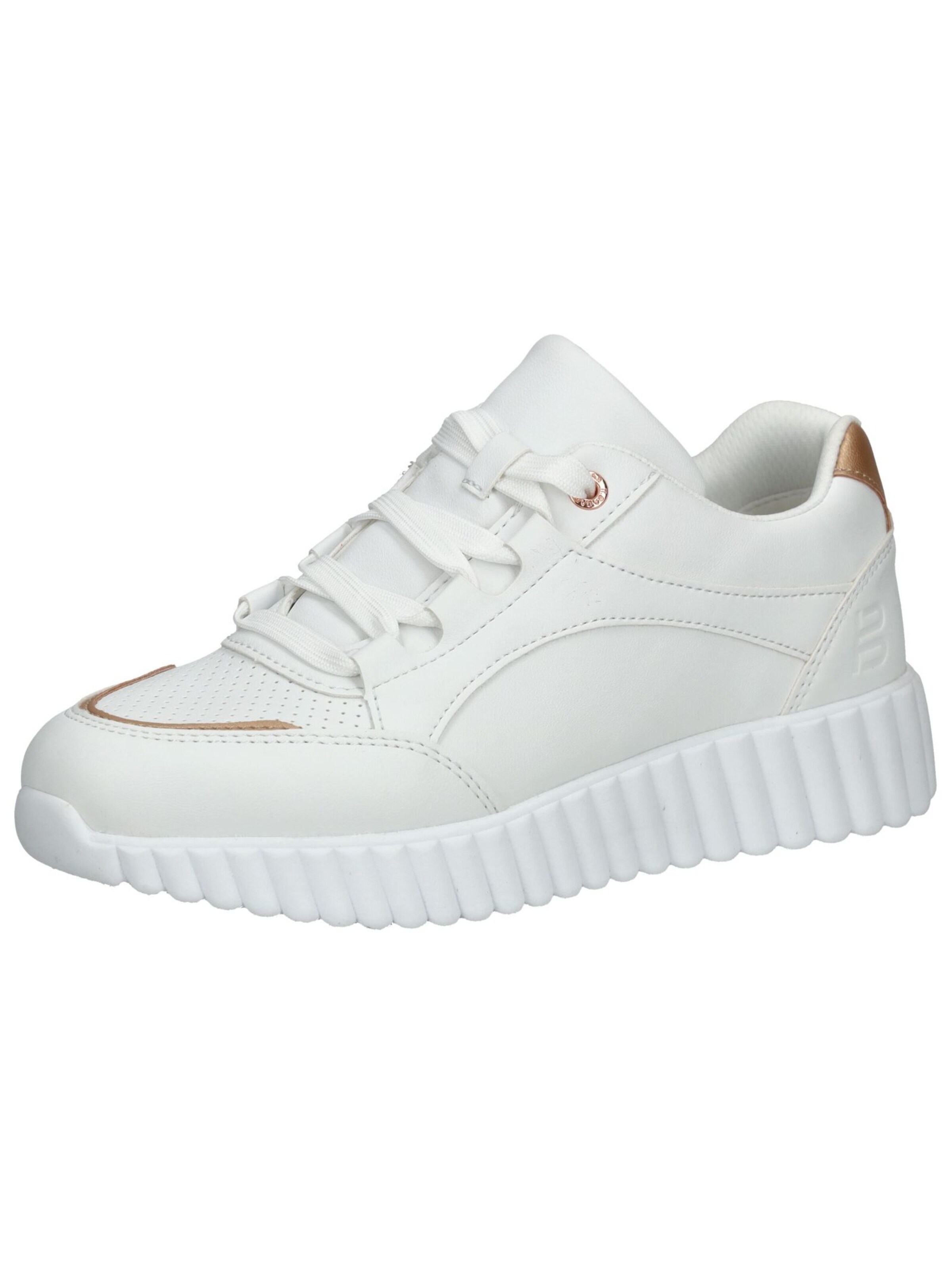 Baskets basses TT. BAGATT en blanc : devant