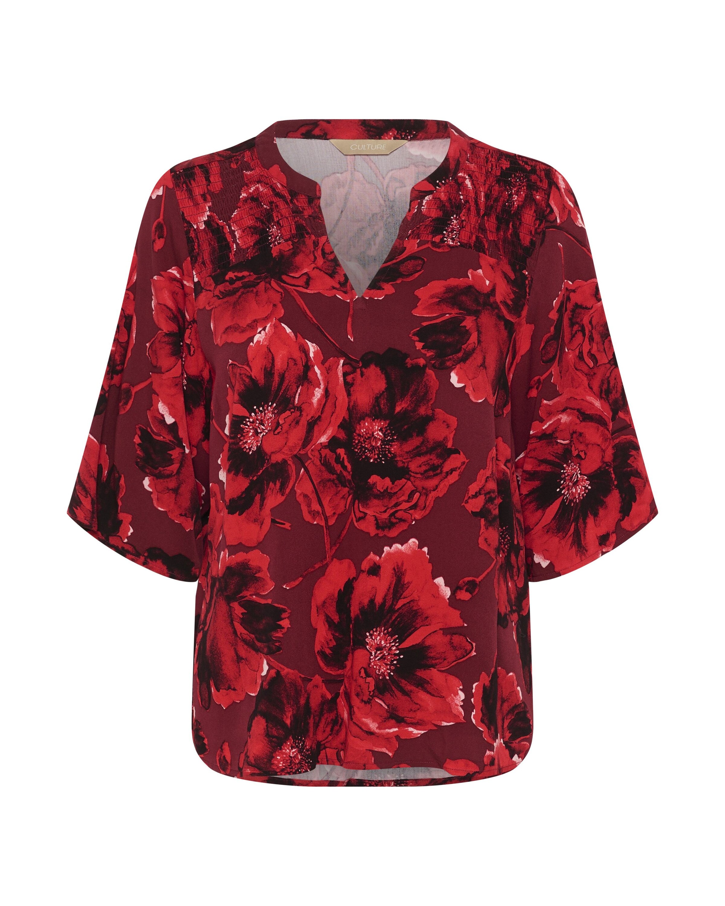 Chemisier 'CURachel Elitha' CULTURE en rouge : devant