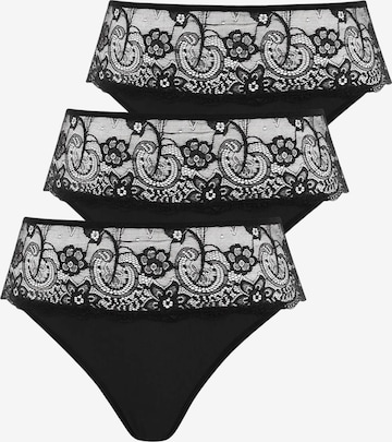 String Trendyol Curve en noir : devant