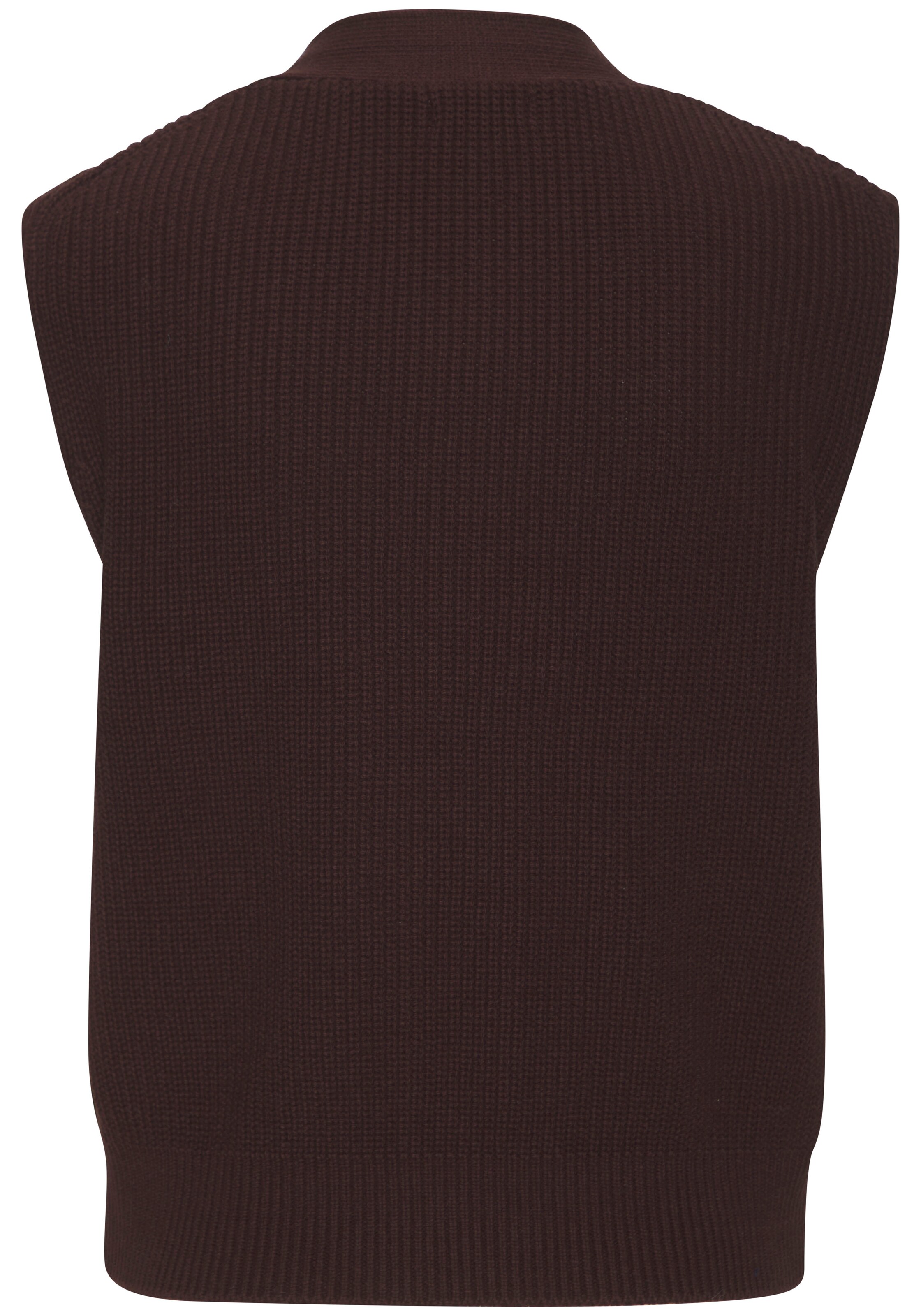 LASCANA Knitted Vest in Brown