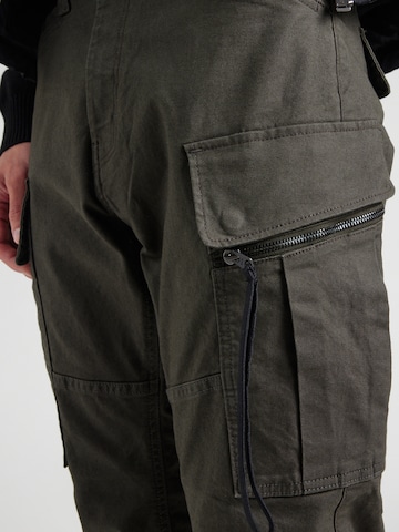 Skinny Pantalon cargo G-STAR en gris