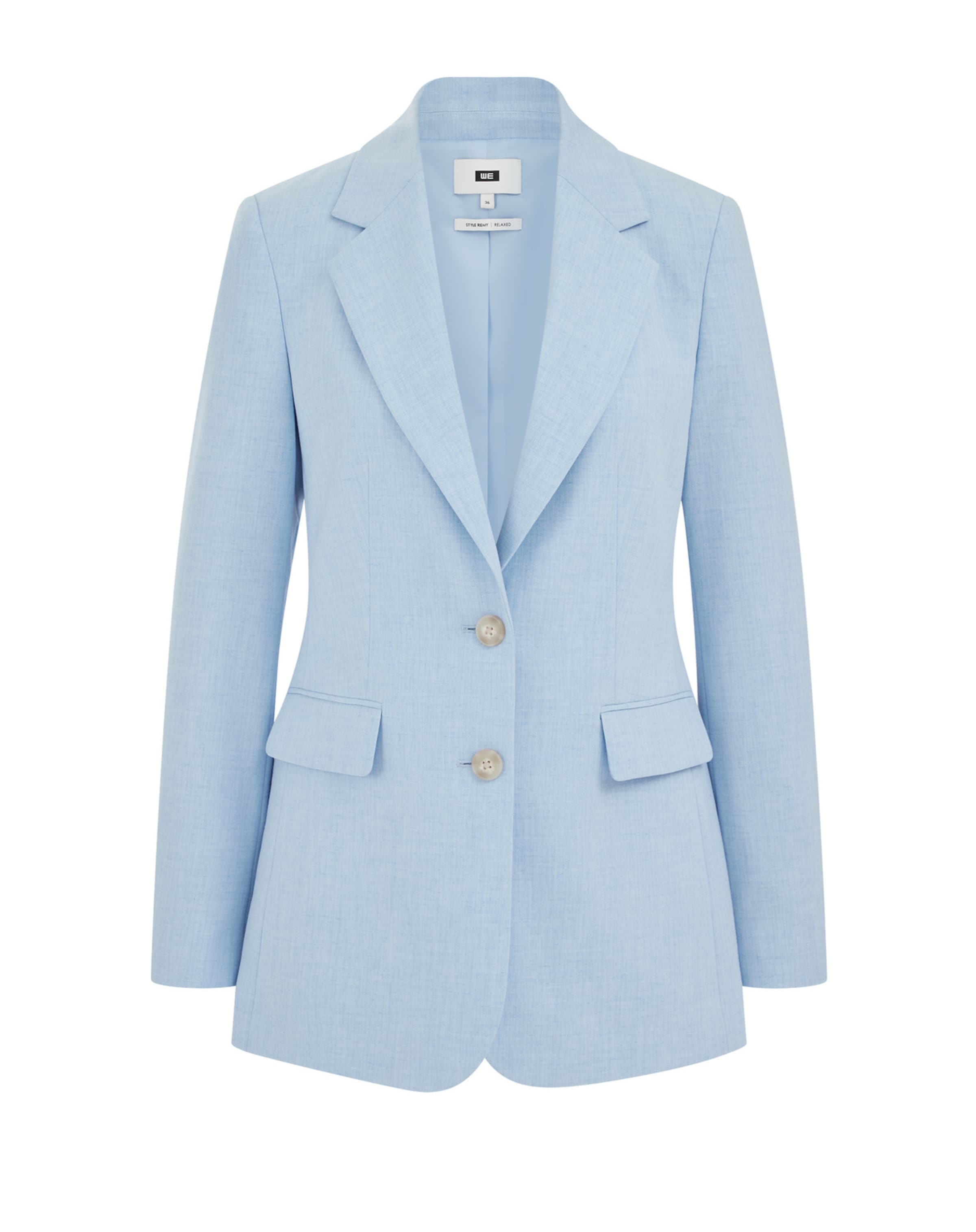 WE Fashion - Blazer en azul: frente