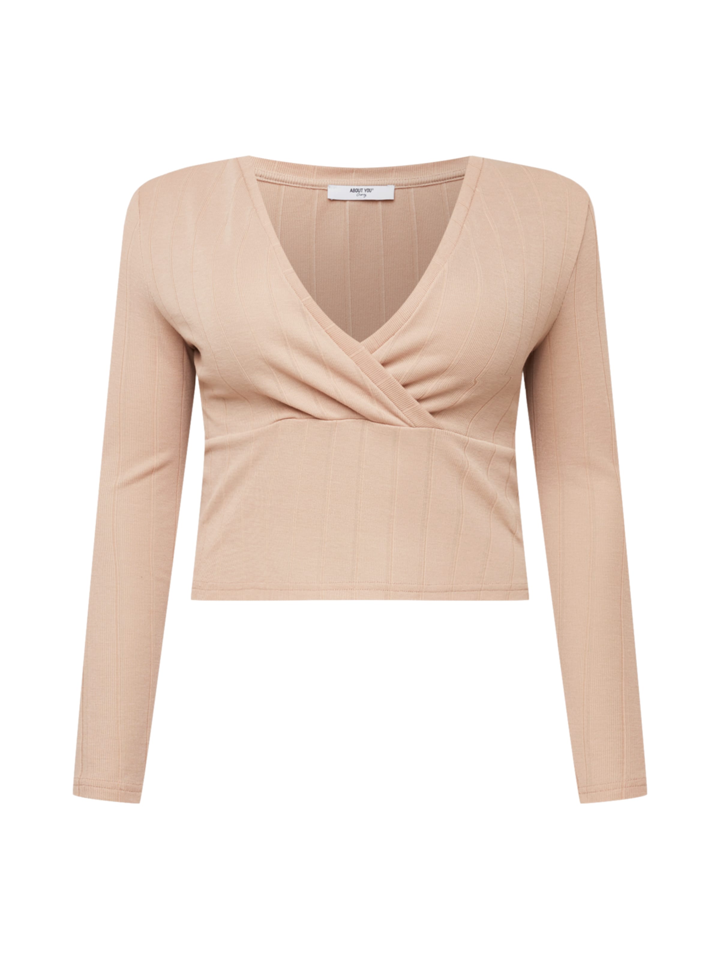 ABOUT YOU Curvy Shirt 'Cettina' in Grey: front