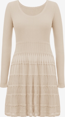 Imily Bela Sukienka z dzianiny w kolorze zielony: przód