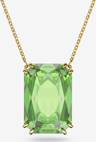 Collana di Swarovski in verde: frontale