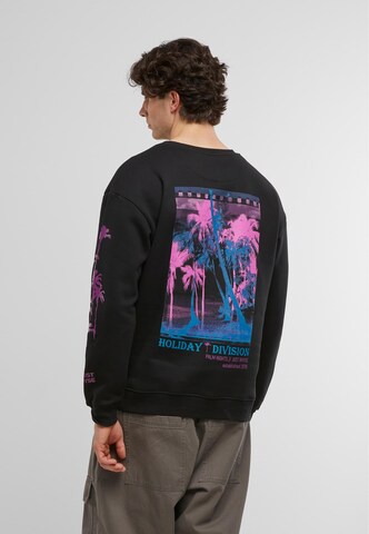 Just Rhyse Sweatshirt 'Night in Paradise' in Schwarz: Vorderseite