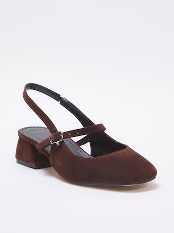 Trendyol Slingback pumps in Brown