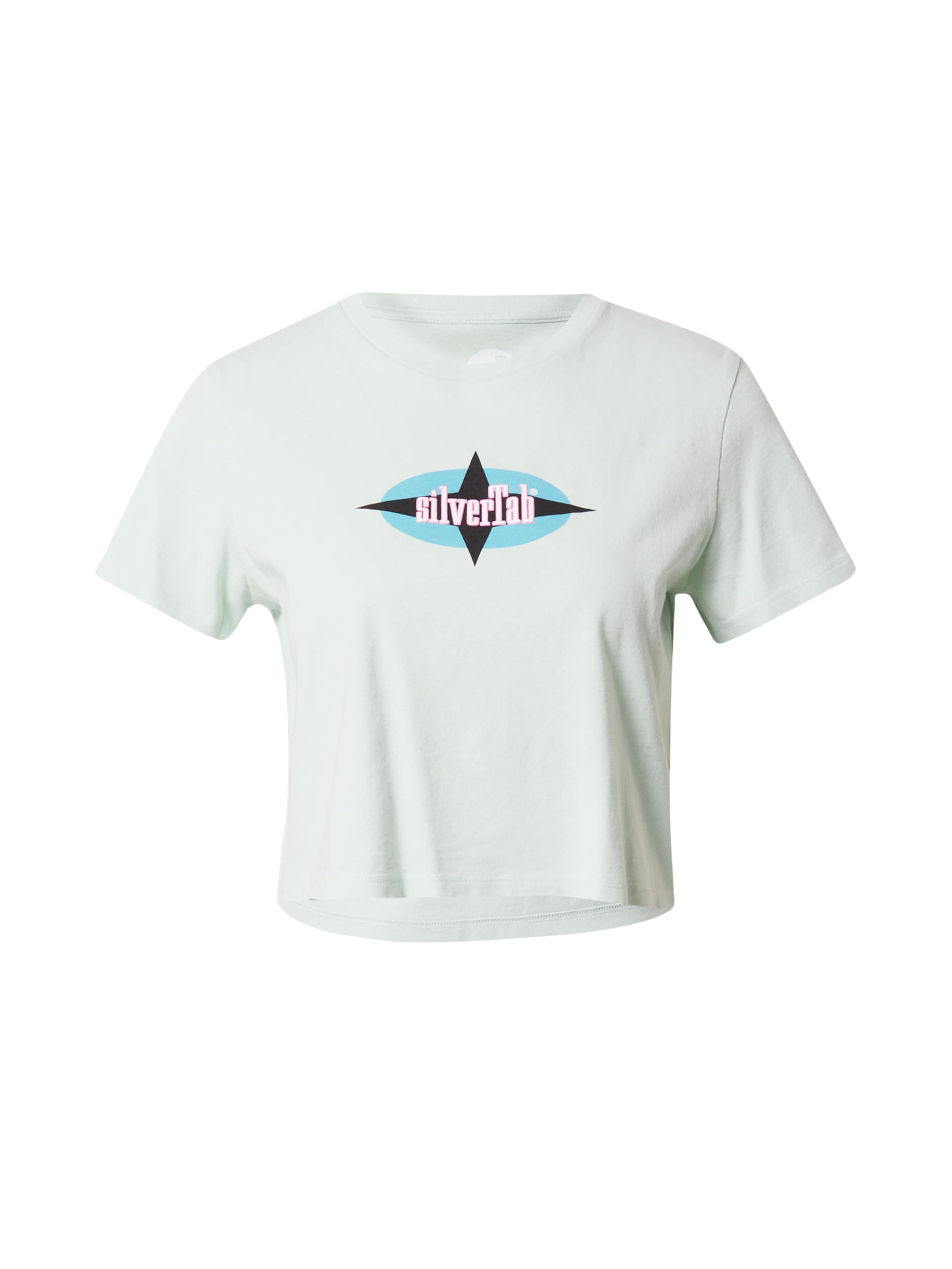 LEVI'S ® Shirt 'Cropped Jordie' in Grün: Vorderseite