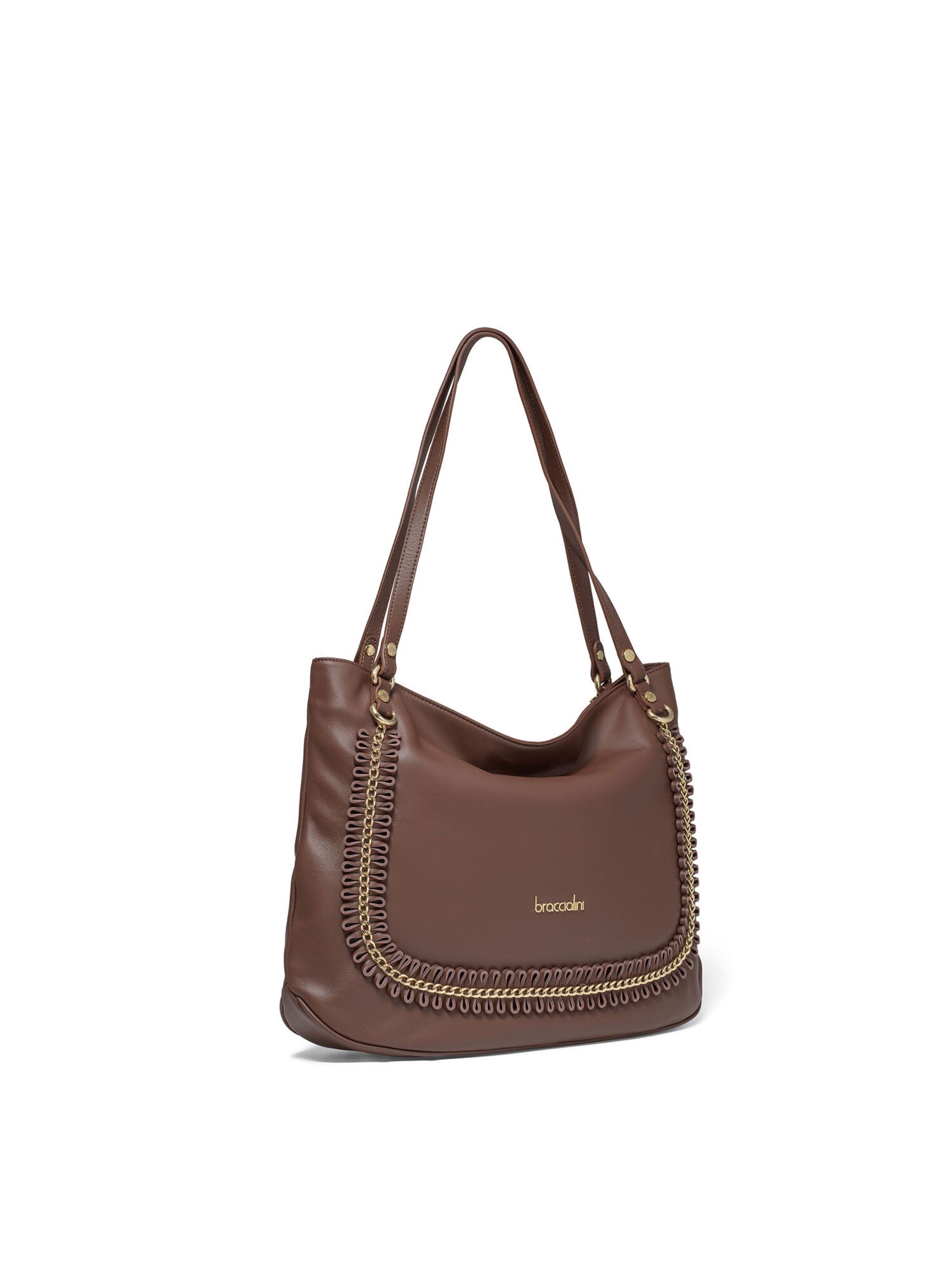 Braccialini Tasche in Braun: Vorderseite