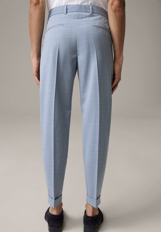 STRELLSON Loosefit Pantalon 'Luis' in Blauw