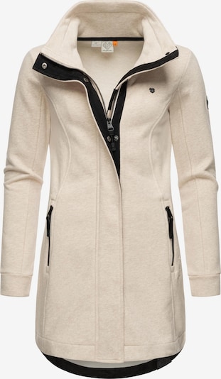 Ragwear Sweat jacket 'Letrice' in mottled beige / Black, Item view