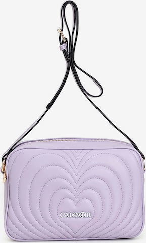 CAFè NOIR Clutch in Lila: voorkant