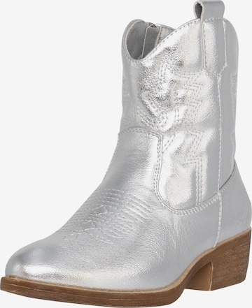 Bottes Salinyang en argent : devant