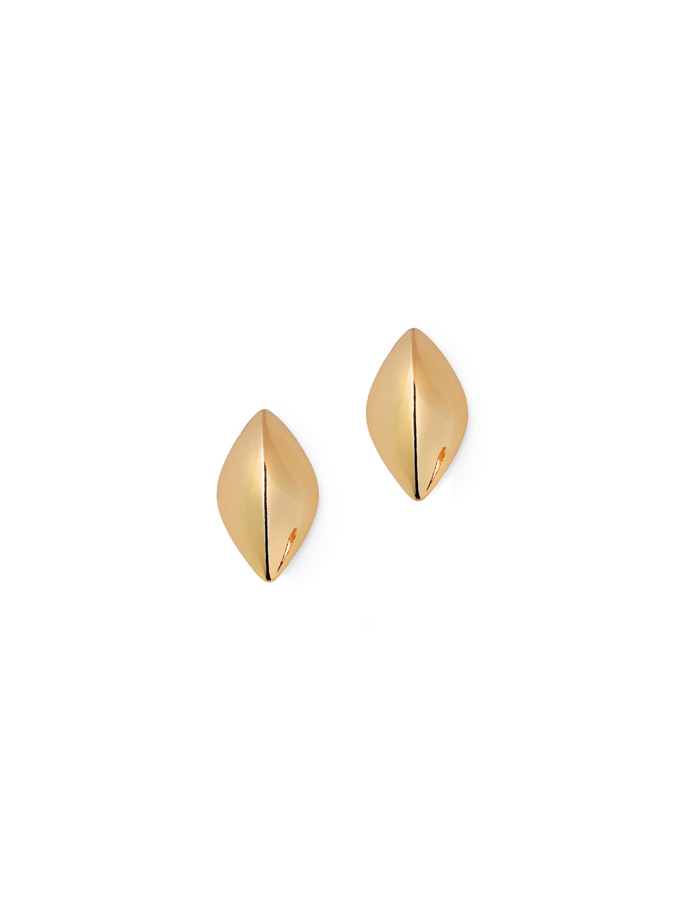 TATUUM - Pendientes en oro: frente