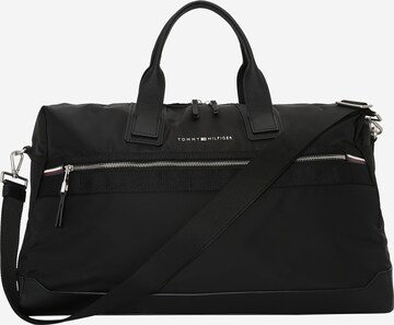 TOMMY HILFIGER Travel Bag 'Elevated' in Black: front