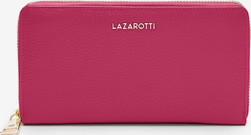 Lazarotti Portemonnaie 'Bologna' in Pink: Vorderseite