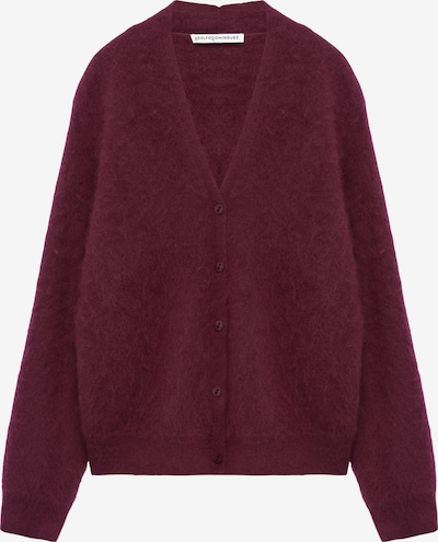 Adolfo Dominguez Cardigan en S en bordeaux, Vue avec produit