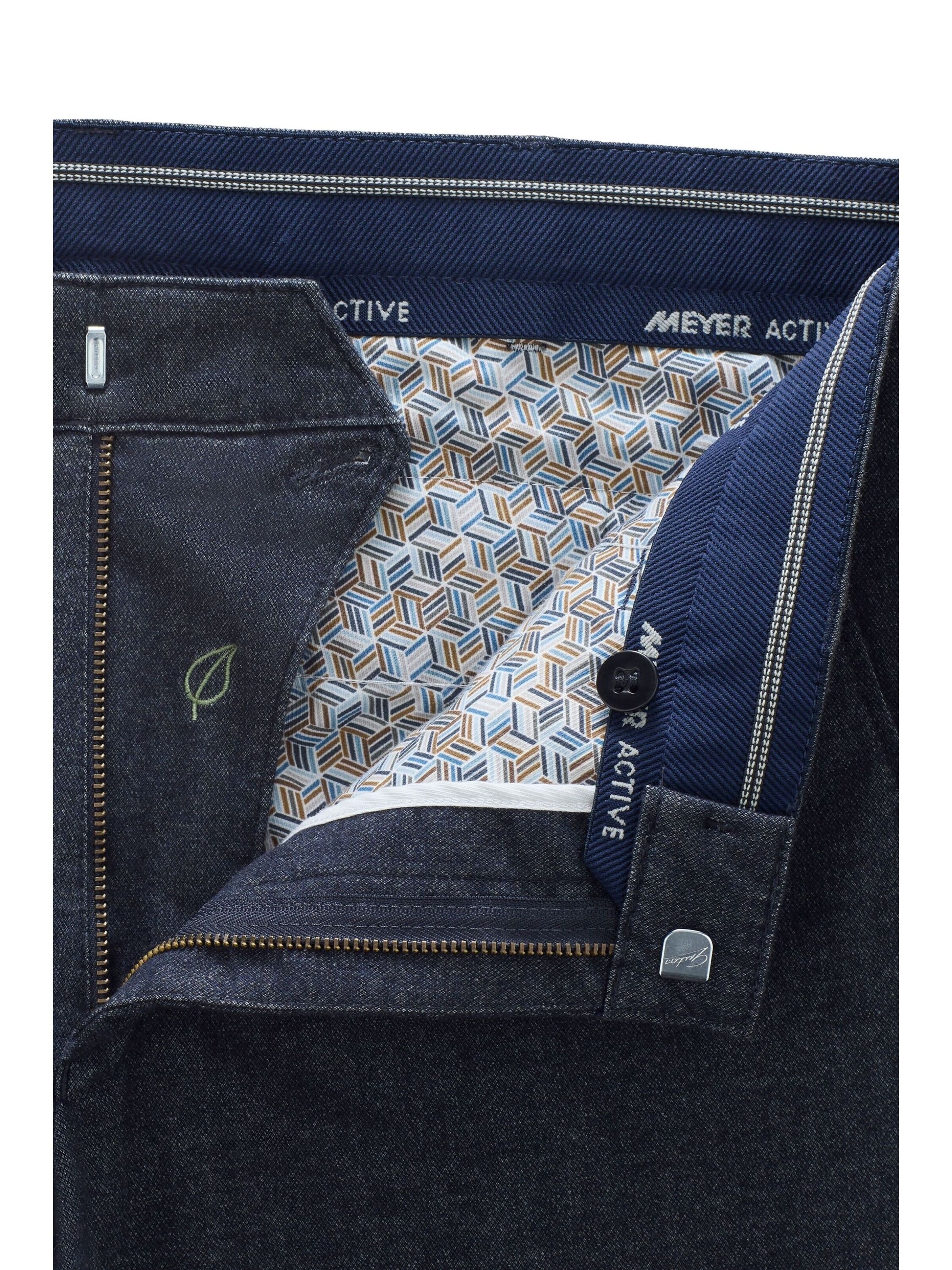 Regular Pantalon chino MEYER en bleu