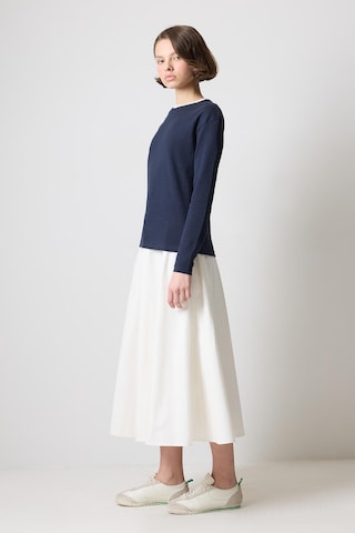 T-shirt Touche Prive en bleu
