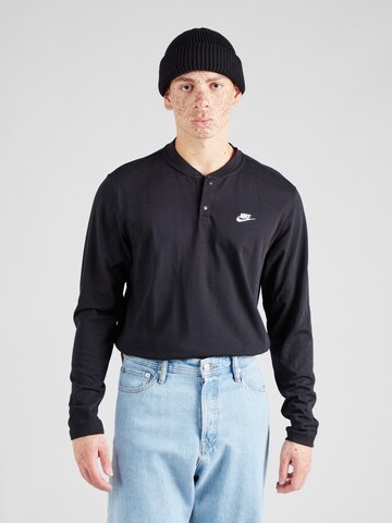 Nike Sportswear Särk 'CLUB', värv must: eest vaates