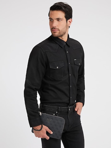 GUESS Messenger 'Vezzola' in Black: front