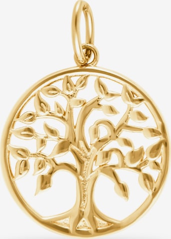 FAVS Pendant in Gold: front