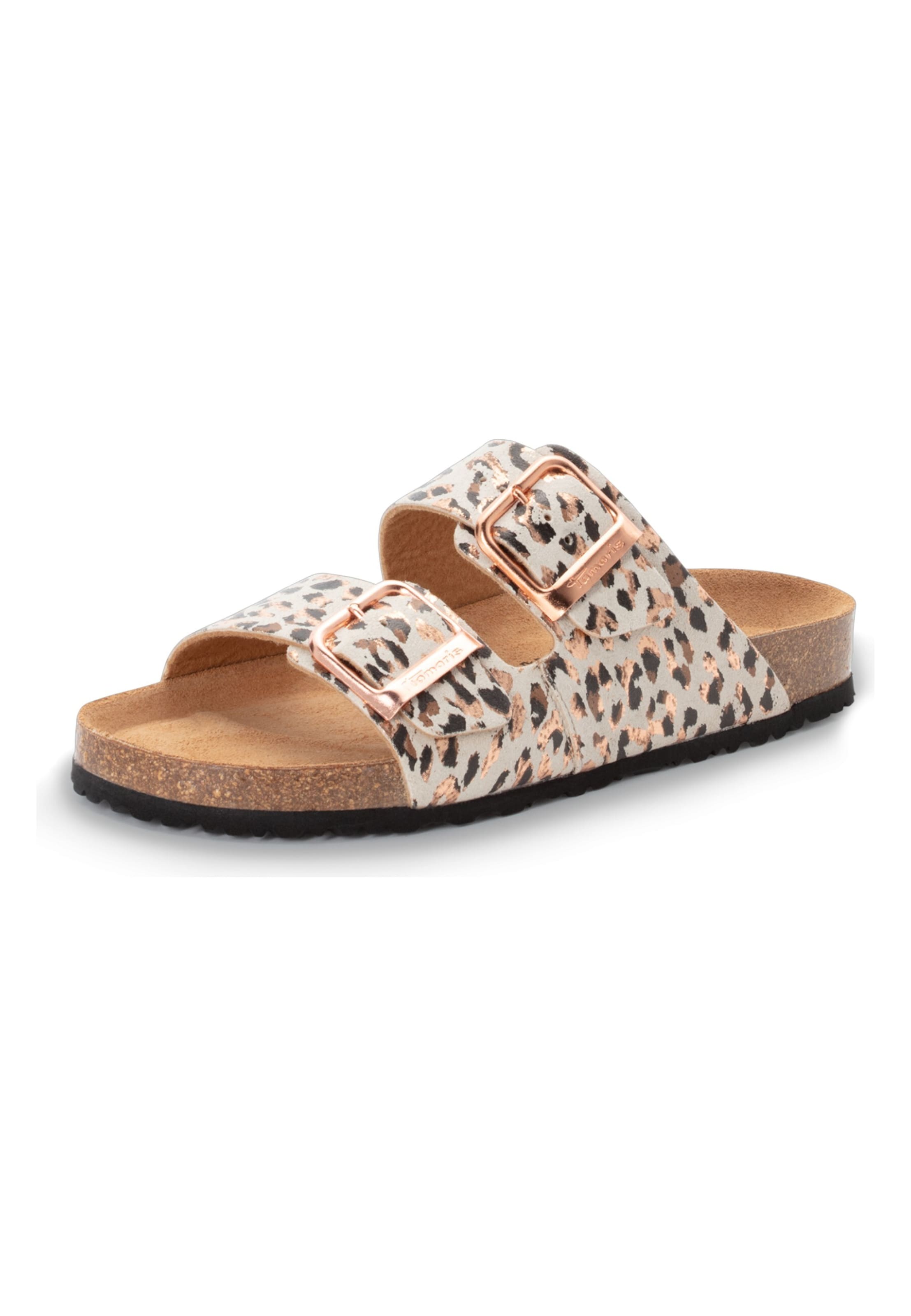 Mule Tamaris en beige : devant