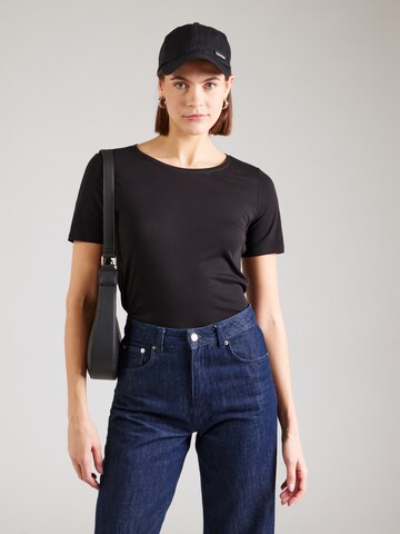 Maglietta di s.Oliver in nero: frontale