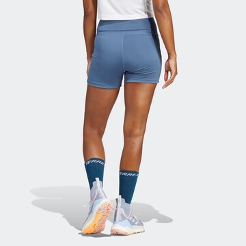 Skinny Pantalon de sport 'Multi' ADIDAS TERREX en bleu