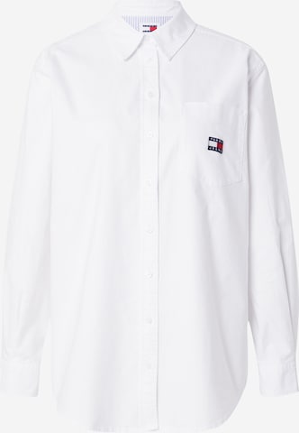 Camicia da donna di Tommy Jeans in bianco: frontale