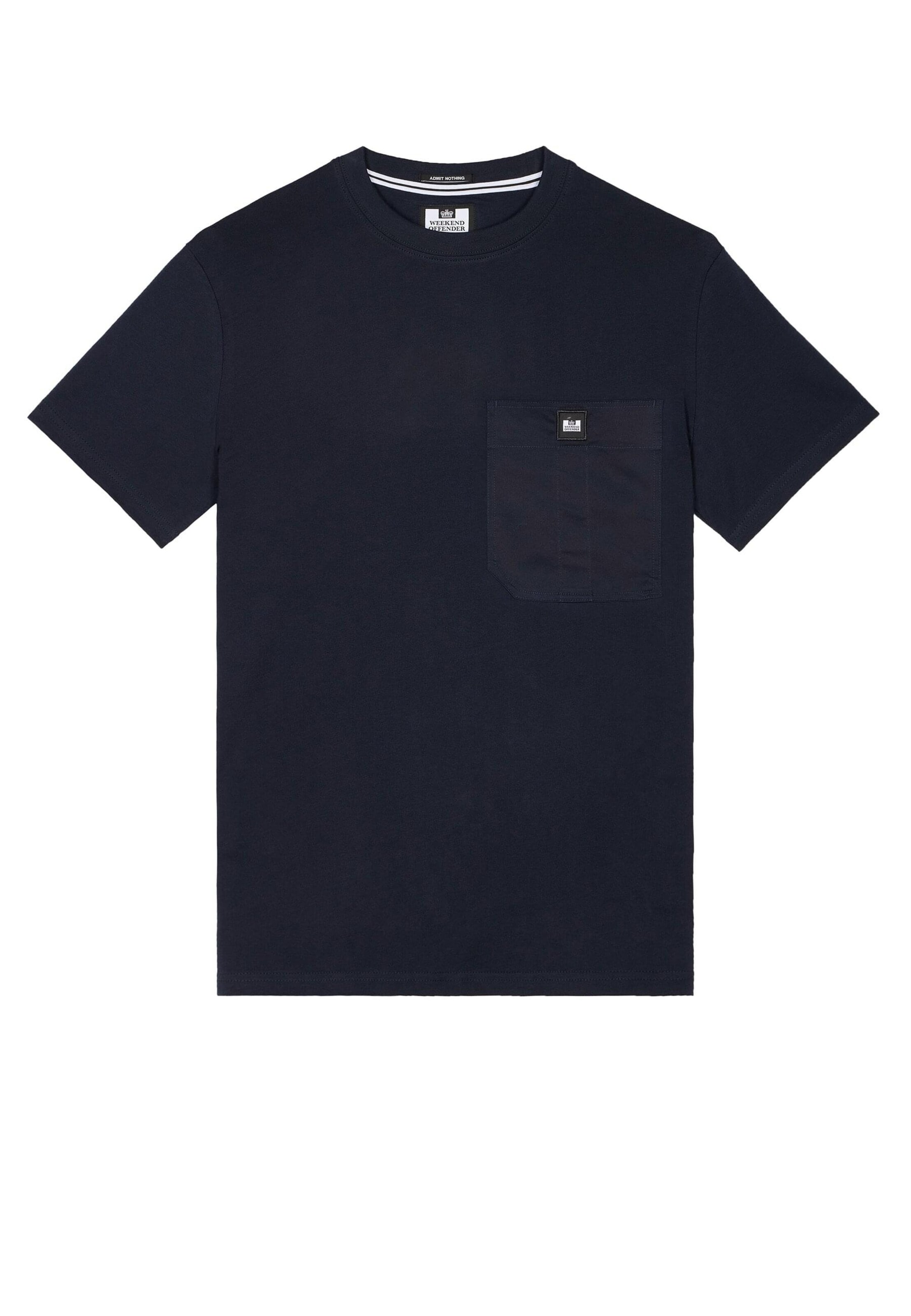 T-Shirt 'Coney Island' Weekend Offender en bleu : devant