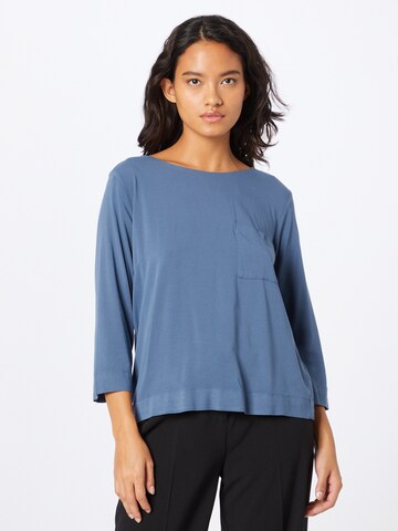 TOM TAILOR - Blusa em azul: frente